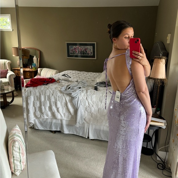 JAUS Oracle Dress— Lilac, Size M - Picture 9 of 9